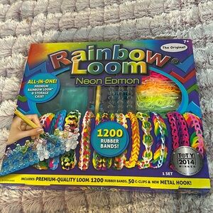 Rainbow Loom Neon Edition 1200 Rubber Bands
